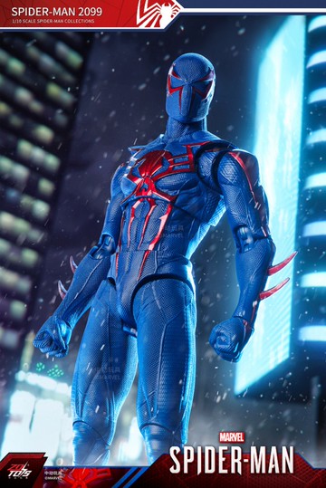 中動 蜘蛛人2099 7吋可動人偶