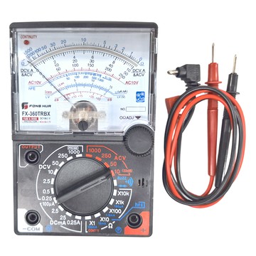 FONG HUA 崶華 指針型三用電錶 FX-360TRBX  1入