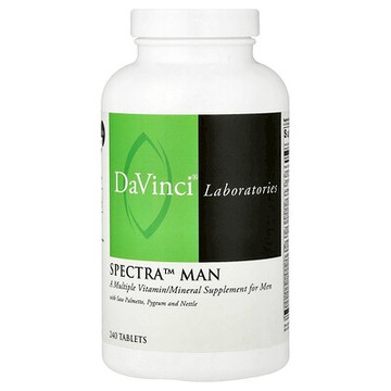 DaVinci Laboratories, Spectra Man，多維生素/礦物質，240 片