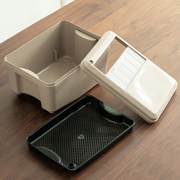 『百貨屋二號』日式茶渣桶 家用小號茶水分離茶水桶排水桶功夫茶道零配配件