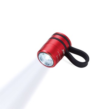 【TROIKA】夜間慢跑腳踏車照明燈(紅色)