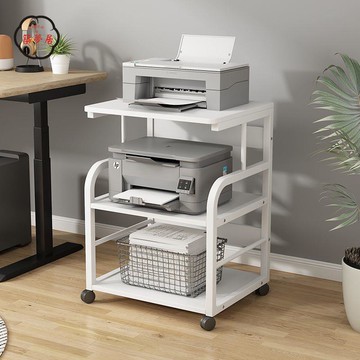 免運 可開發票 功放機架 打印機架 辦公室置物架 收納架 移動打印機置物架文件收納架主機托架辦公室復印機桌邊整理儲物架全館折扣 特價/店長優選 工廠現貨 m5425