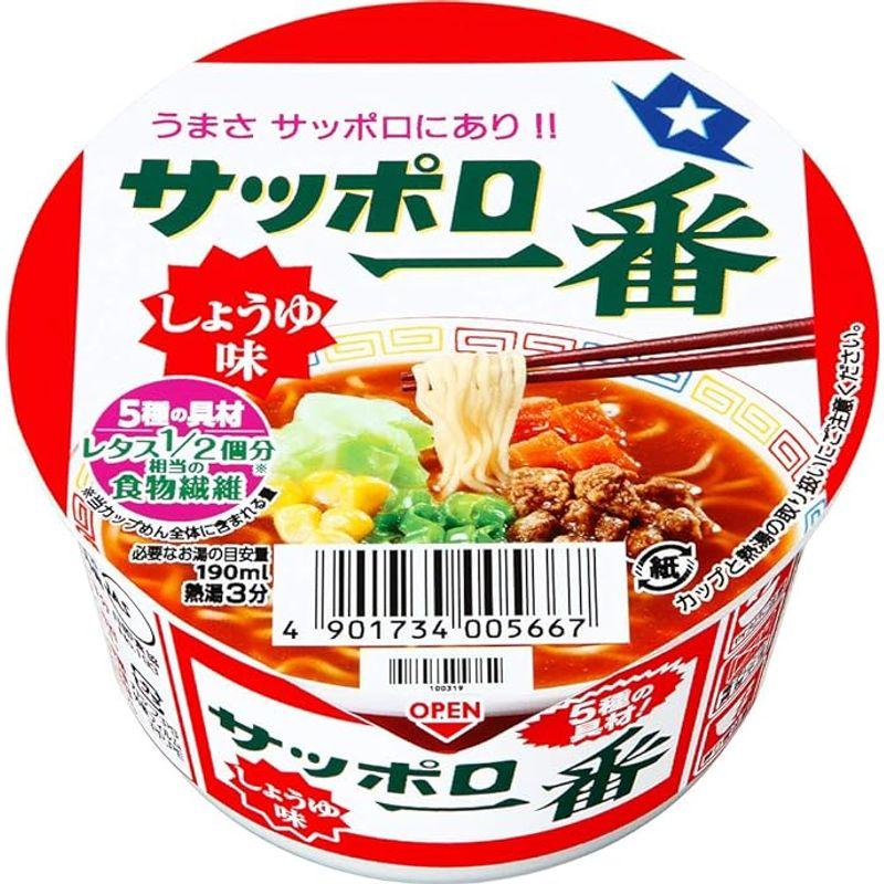 サッポロ一番 しょうゆ味ミニどんぶり 44g×12個