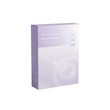 WATER & NURSE 煥彩光感亮白面膜(6片/盒)【杏一】