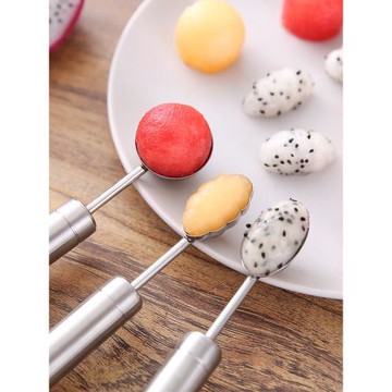 花式水果掏球器304不銹鋼毛毛蟲挖球模具水果拼盤勺雕花刻刀神器
