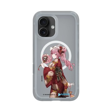 iPhone 16 AirX 流變灰 - 森美聲 Mori Calliope - 浴你入魂