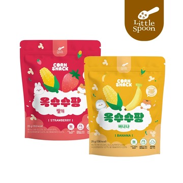 韓國Little Spoon益生菌爆米香/寶寶零食/米餅
