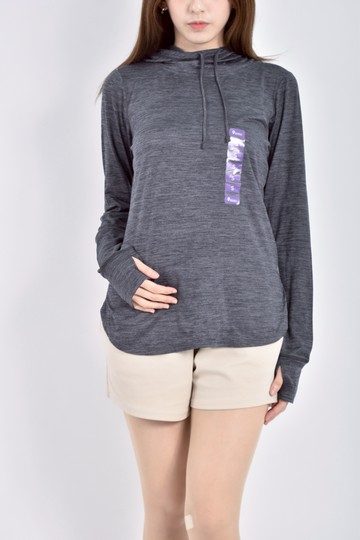 加購優惠(S) muuv連帽灰色長袖上衣