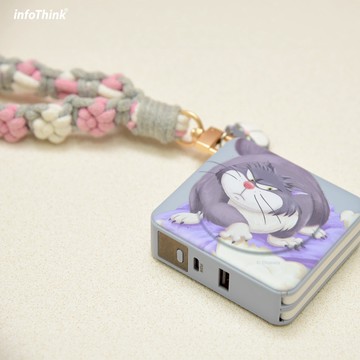貓奴必備【infoThink】魯斯佛八合一 MAX行動電源10000mAh(快速出貨)