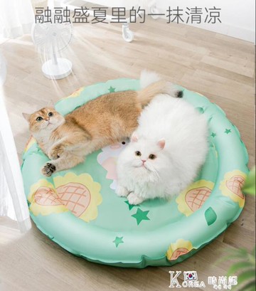 寵物冰墊睡覺用貓咪冰窩夏季降溫狗狗涼席墊睡覺用耐抓貓墊子涼窩 雙11全館免運