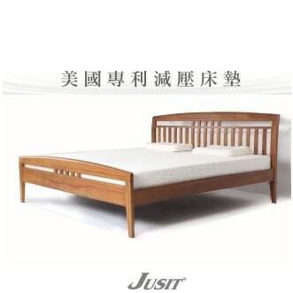 【JUSIT加喜減壓床墊-厚墊雙人5*6.2尺】美國發明專利/均壓設計/含SGEL醫療等級凝膠/MIT台灣製/非矽膠、乳膠、記憶泡棉