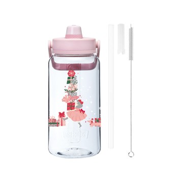 【THERMOS膳魔師】輕水瓶_TP436系列(附吸管組)_聖誕節