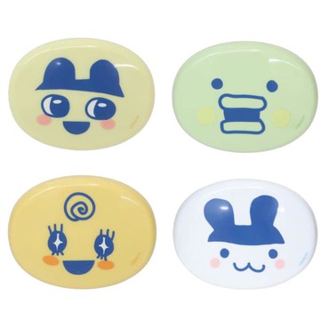 小禮堂 塔麻可吉 塑膠蛋型梳 (大臉款) 麻美吉 咪咪吉 咕嘰叭吉 美美吉