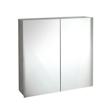 跨境批發304不銹鋼鏡柜掛墻式置物柜簡約現代衛生間加厚浴室鏡箱[DD150110]