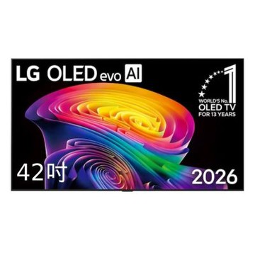 LG樂金 42吋 OLED evo AI 4K 智慧顯示器 OLED42C6PTA