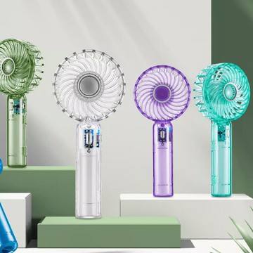 usb風扇 充電風扇 手持小風扇 隨身風扇 降溫 桌面風扇 透明迷你電風扇