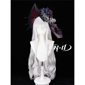 ND家】歸溟幽靈鯊生而為一皮膚黑鯊白鯊明日方舟cos假發