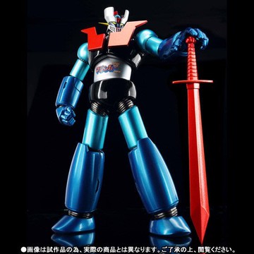 SR合金 超合金 無敵鐵金剛 永井豪簽名  永井豪紀念館 軟膠配色