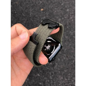 《台灣出貨》適用 APPLE WATCH 降落傘扣 尼龍錶帶 運動表帶 S11 S10 SE 45 46mm 男士錶帶