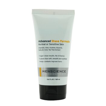 Menscience 真男士 Menscience 高級剃鬚霜Advanced Shave Formula(中性或敏感肌膚適用) 165ml/5.6oz-刮鬍用品