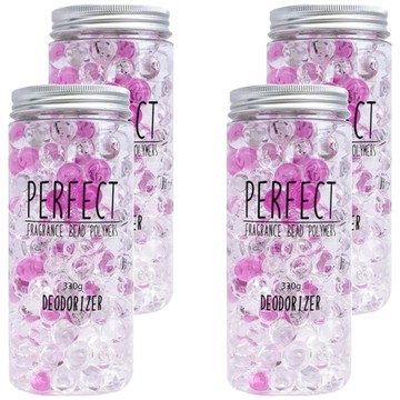 EMO 香氛晶球 330g 空間芳香消臭劑  浪漫迷情  4瓶