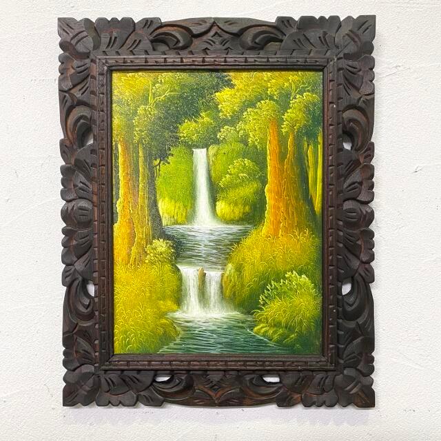 バリ島 絵画 額入り