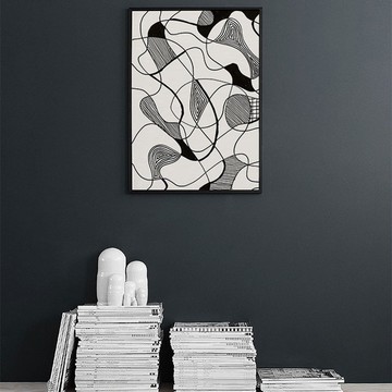 自由狂想曲I-畫/客廳掛畫/玄關/民宿/設計師/辦公室/複製畫/海報