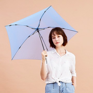 Prolla 82g羽量傘 碳纖極輕量抗UV 無負擔 晴雨傘防曬 反向摺傘