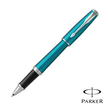 PARKER 派克 URBAN 紳士 綠松石白夾 鋼珠筆