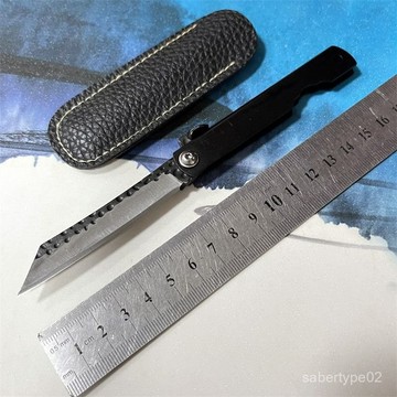 2876人收藏戶外鍛打折刀迷你隨身折疊刀防身戰術小刀手工刀便攜釣魚工具刀具 UILH