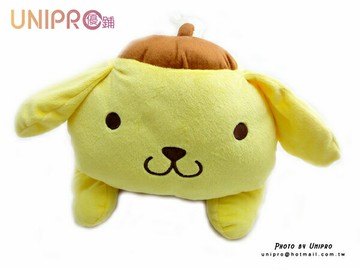 【UNIPRO】三麗鷗 sanrio 布丁狗 趴姿 造型 絨毛 面紙套 造型立體 正版授權