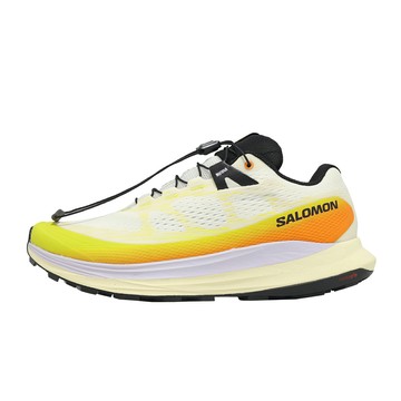 Salomon 越野跑鞋 Ultra Glide 2 W 女鞋 香草白 硫淡黃 緩震 L47465100