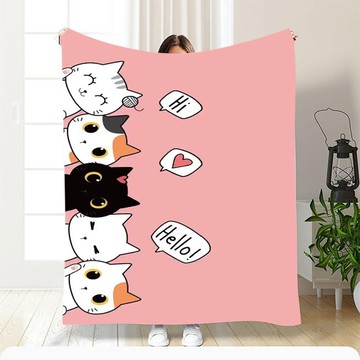 【COZY PLUS+】可愛系列法蘭絨毛毯【CP0097】FEB18｜1款 〔現貨〕