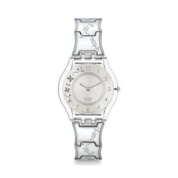 Swatch CLIMBER FLOWERY 超薄手錶/女錶/瑞士製造 SS08K100G (34mm)