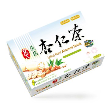 【京工】 蓮藕杏仁茶-全新升級 30 g*10包/盒 即沖即飲 常温 奶素食