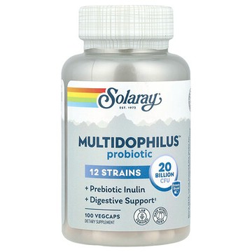 Solaray, Multidophilus™ 益生菌，100 粒素食膠囊