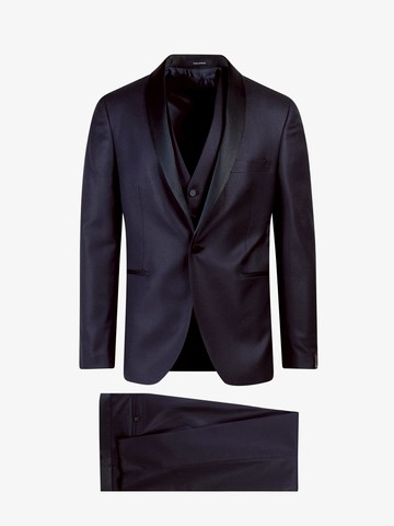 Virgin wool and silk trouser with vest - TAGLIATORE - gender_Man