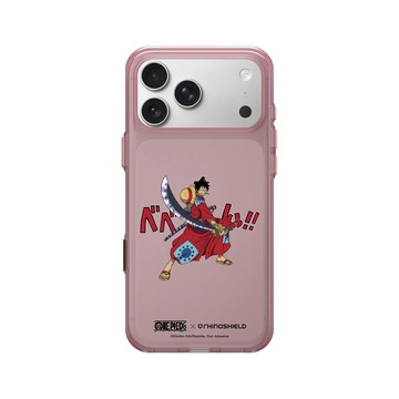 iPhone 17 Pro Max Clear (相機按鈕) 晶醺玫 - 航海王 One Piece - 和之國系列-beben 魯夫