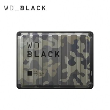 WD 黑標 P10 Game Drive 4TB(迷彩) 2.5吋行動硬碟