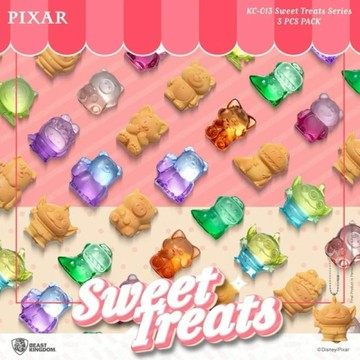 迪士尼Disney 皮克斯 零食系列 鑰匙圈盲包(隨機出貨)【拆封不退】