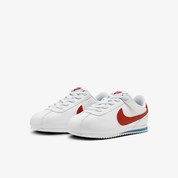 【NIKE】NIKE KIDS CORTEZ EASYON (PSV) 中大童鞋 休閒鞋 小童鞋 白/紅/藍 經典配色-DM0951115