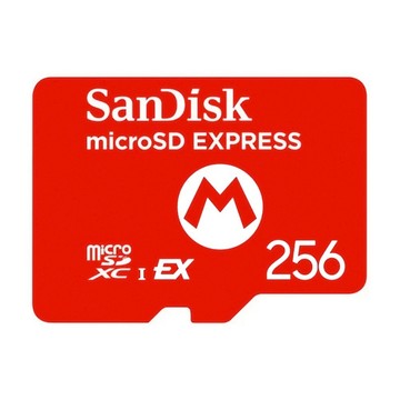 Nintendo 任天堂 SWITCH SanDisk microSDTM Express card for Nintendo SwitchTM 2 256GB  紅色  1個  單一商品