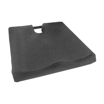 AngelAid 天使愛 宏達益 坐墊 人體工學曲線設計 保護脊椎 減輕壓力 W型腿靠貼合設計  43 x 43 x 66.5cm  黑色