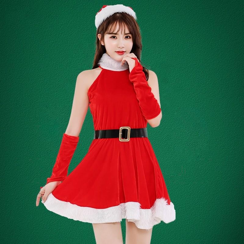 クリスマス衣装 サンタ 安い コスプレ おしゃれ ワンピース パーティー