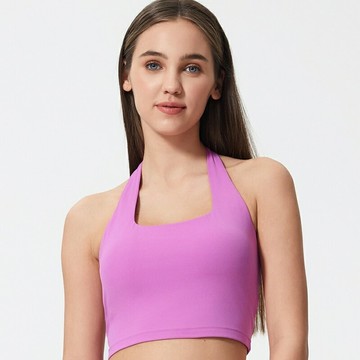 【紐約精品】現貨+預購 瑜珈服彈力無袖上衣秋冬跑步健身服裸感親膚秋冬女裝-抹胸背心女運動服8色n1mi11