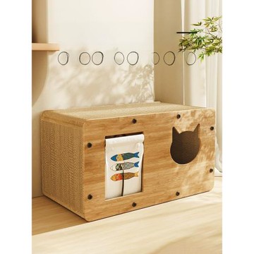 貓抓板貓窩耐磨不掉屑貓屋貓爪板耐抓沙發防貓抓貓咪磨爪器貓玩具