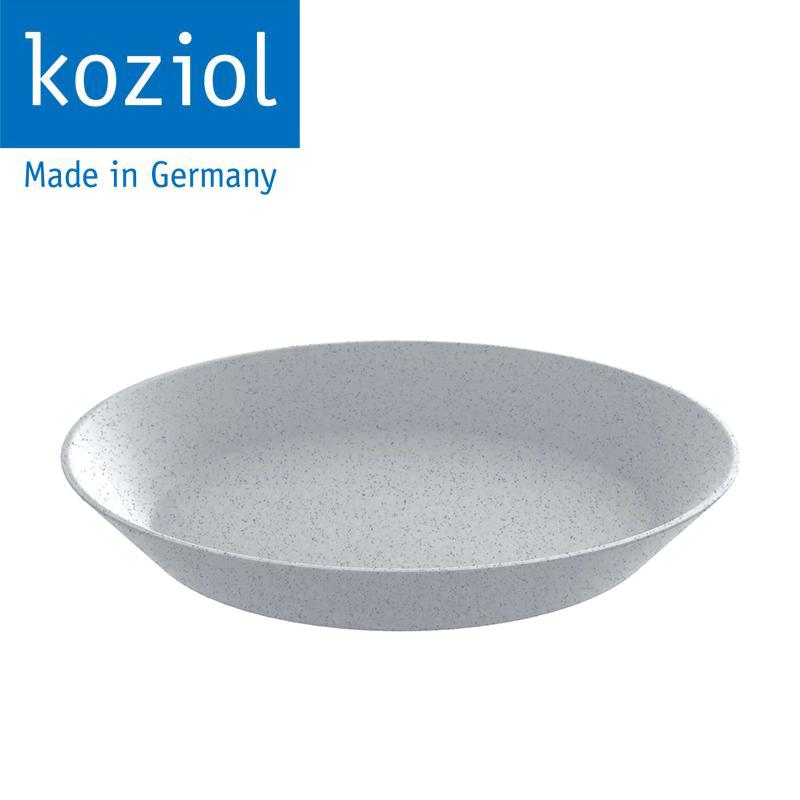 Koziol プラスチック プレート 24cm 皿 食器 円形 アウトドア 食洗器対応 電子レ