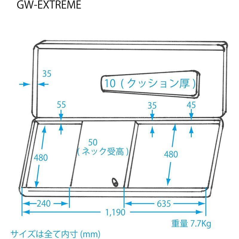 エレキギターケース GATOR ゲーター エレキギター用 ハードケース Deluxe Wood Series 木製 GW-EXTREME (フライングV エクス