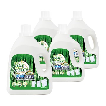 【Fair Price】抗菌洗衣精4000g(清新森林)4入