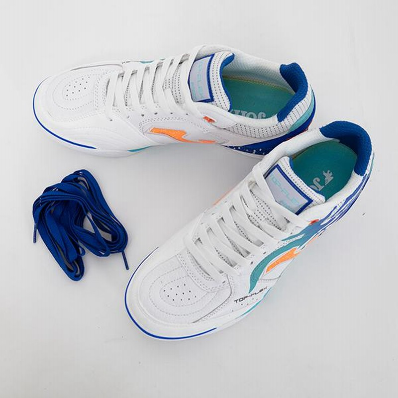 ホマ トップフレックス リバウンド 2576 WHITE BLUE INDOOR 大人